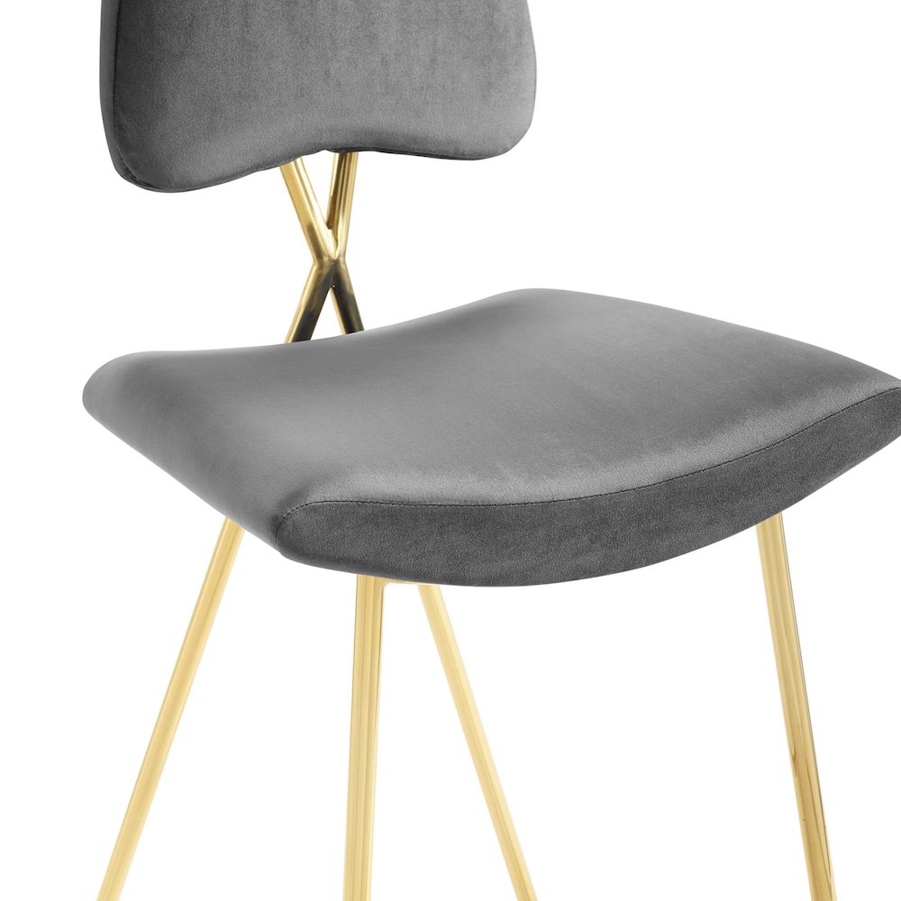 Ponder Performance Velvet Counter Stool Set of 2