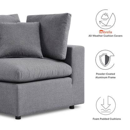 Commix Sunbrella Outdoor Patio Loveseat