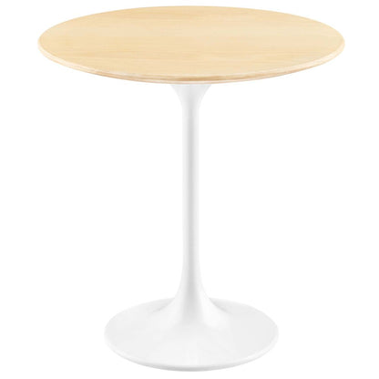 Lippa 20" Round Wood Side Table
