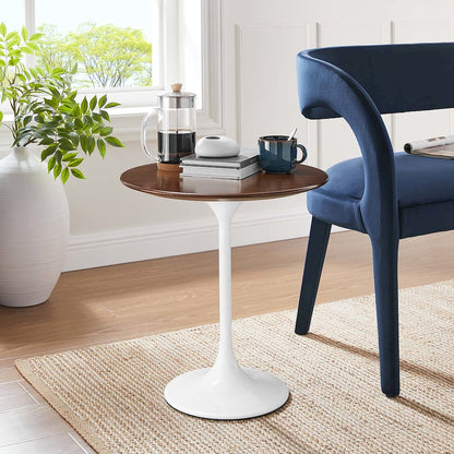 Lippa 20" Round Wood Side Table