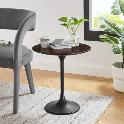 Lippa 20" Round Wood Side Table