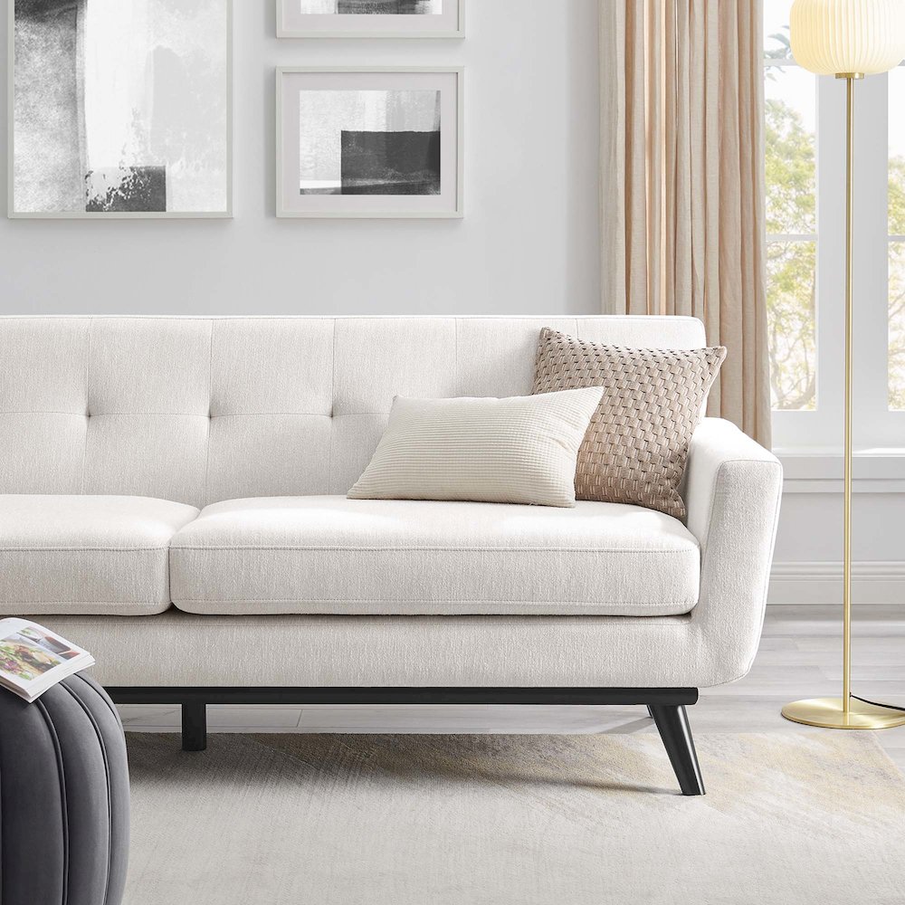 Engage Herringbone Fabric Sofa