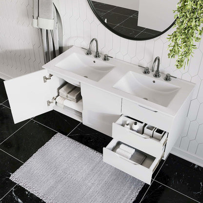 Vitality 48" Double Sink Bathroom Vanity