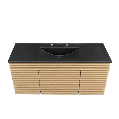 Render 48" Wall-Mount Bathroom Vanity