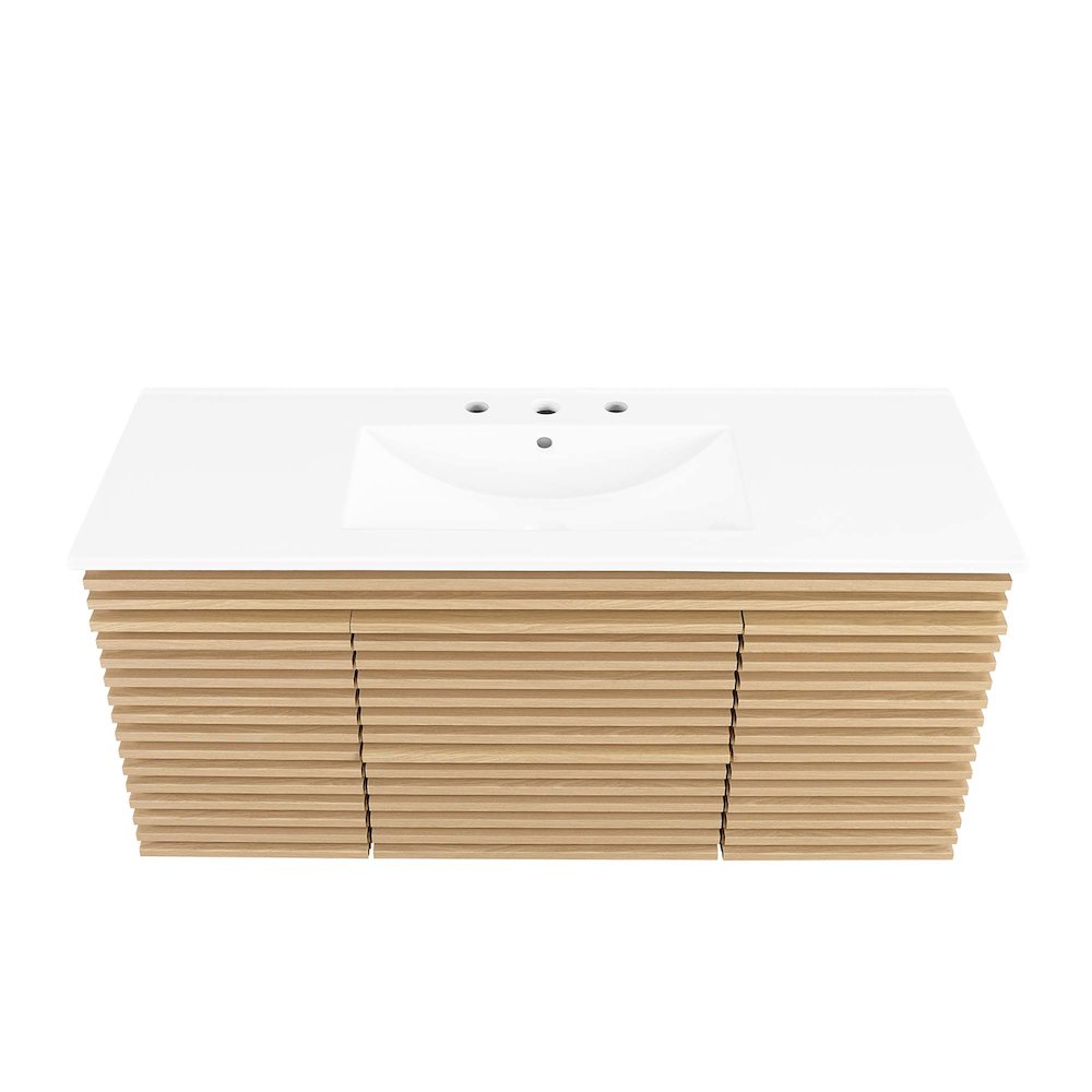 Render 48" Wall-Mount Bathroom Vanity