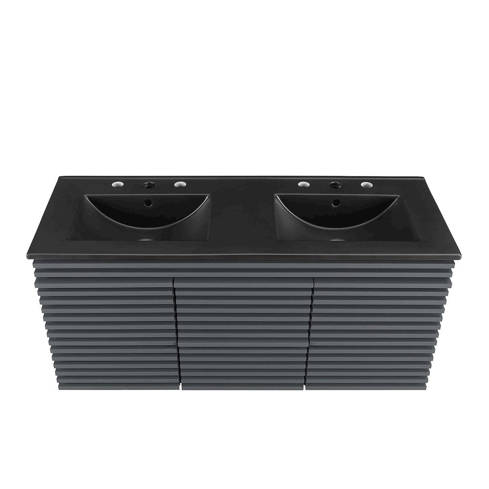 Render 48" Wall-Mount Bathroom Vanity