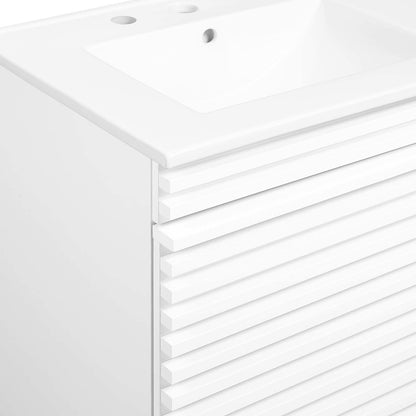 Render 48" Wall-Mount Bathroom Vanity