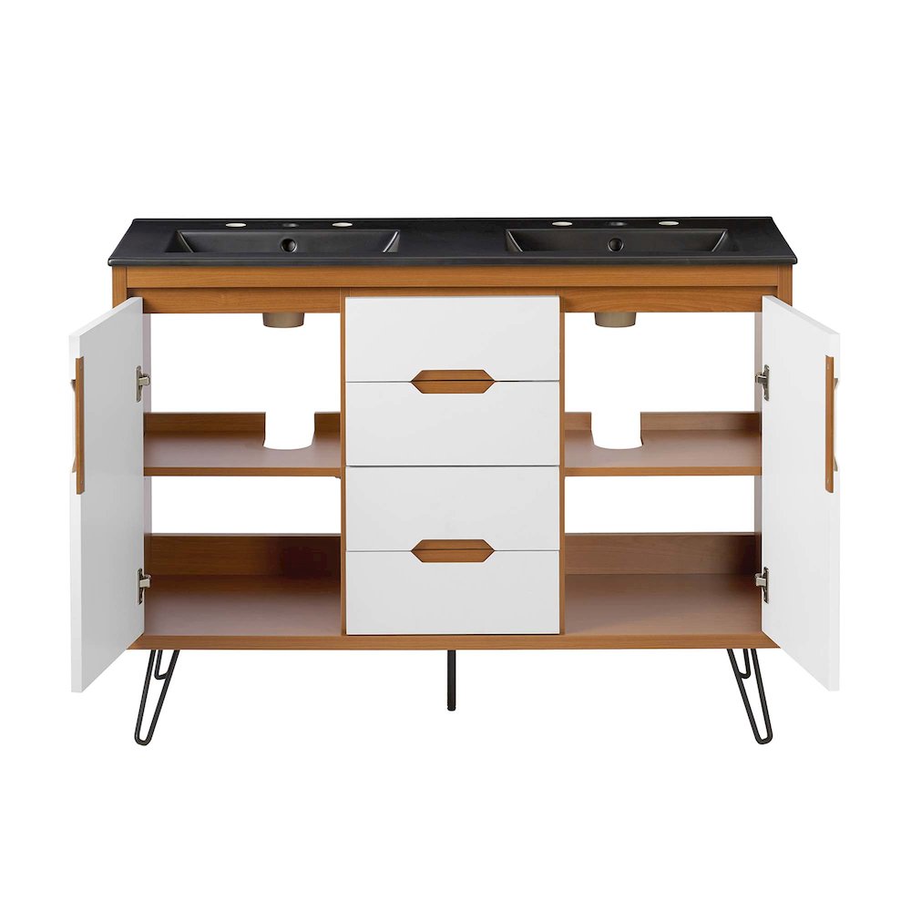 Energize 48" Double Sink Bathroom Vanity