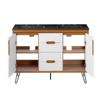 Energize 48" Double Sink Bathroom Vanity