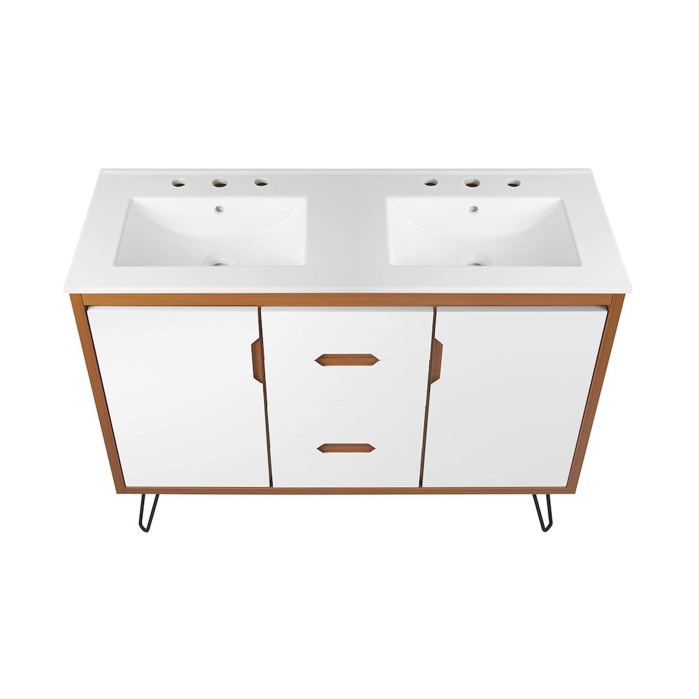 Energize 48" Double Sink Bathroom Vanity