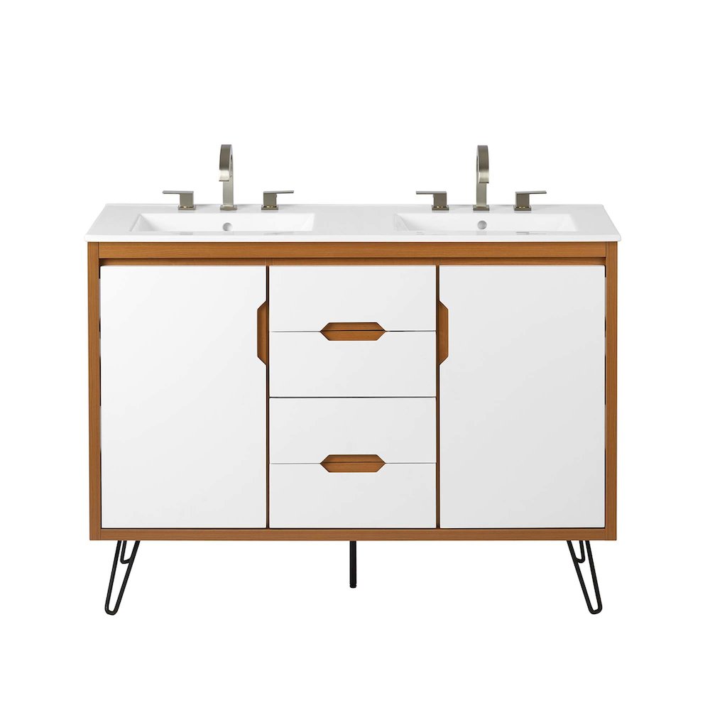 Energize 48" Double Sink Bathroom Vanity