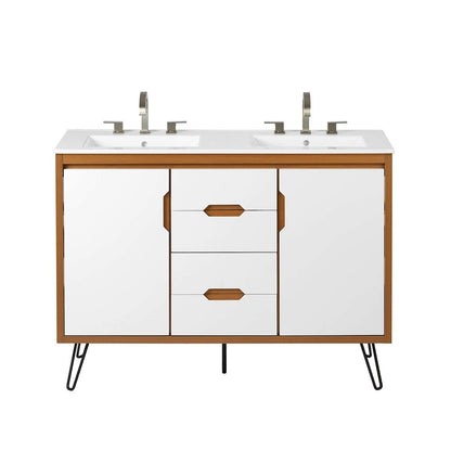 Energize 48" Double Sink Bathroom Vanity