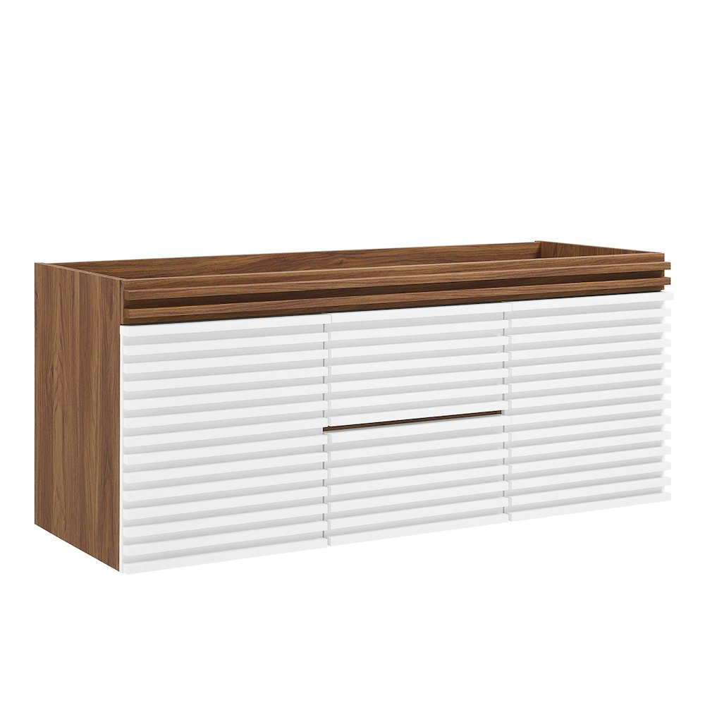 Render 48" Double Sink Compatible (Not Included) Bathroom Vanity Cabinet