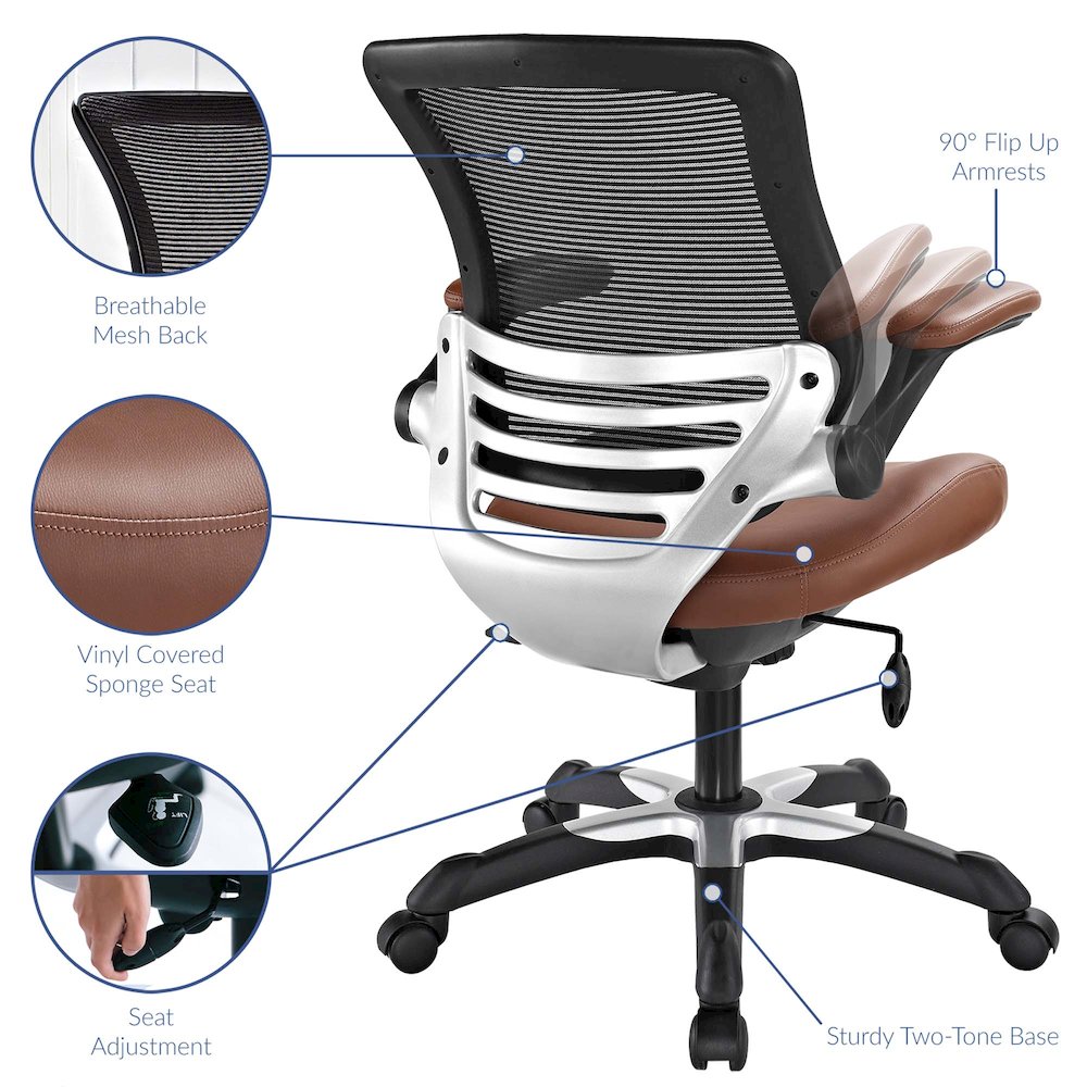 Edge Vinyl Office Chair