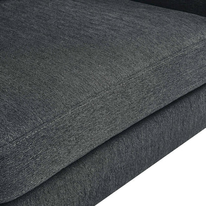 Corland Upholstered Fabric Loveseat