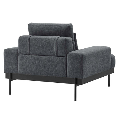 Proximity Upholstered Fabric Armchair
