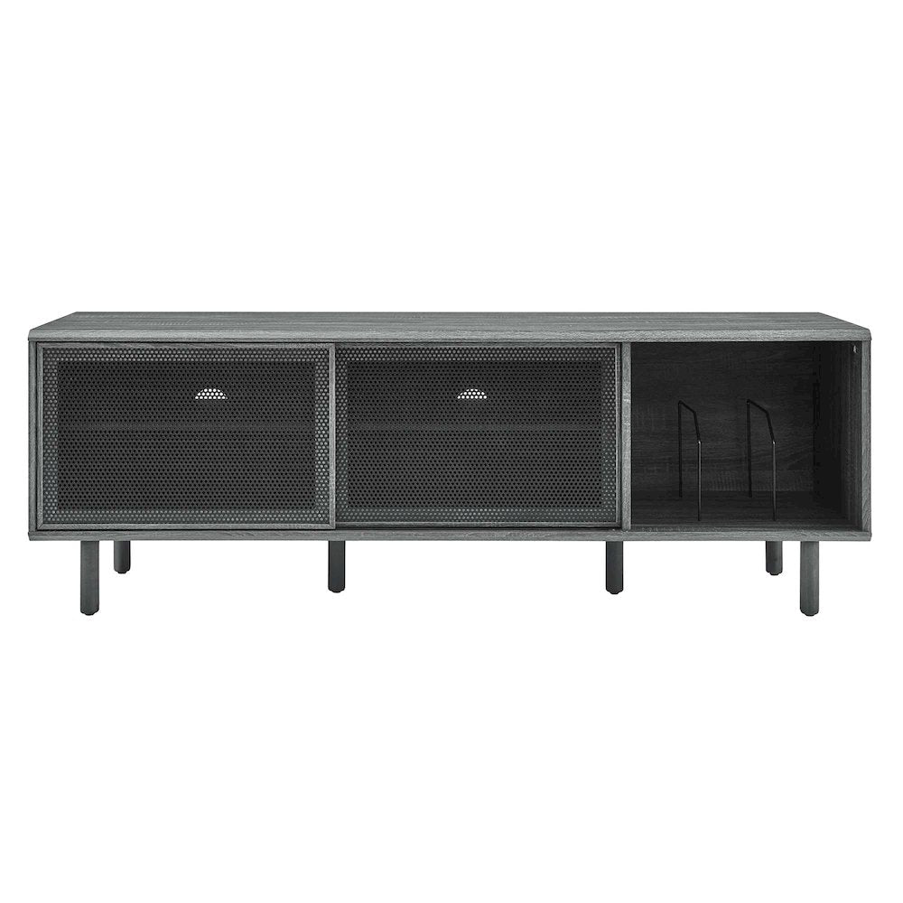 Kurtis 67" TV and Vinyl Record Stand