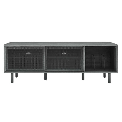 Kurtis 67" TV and Vinyl Record Stand
