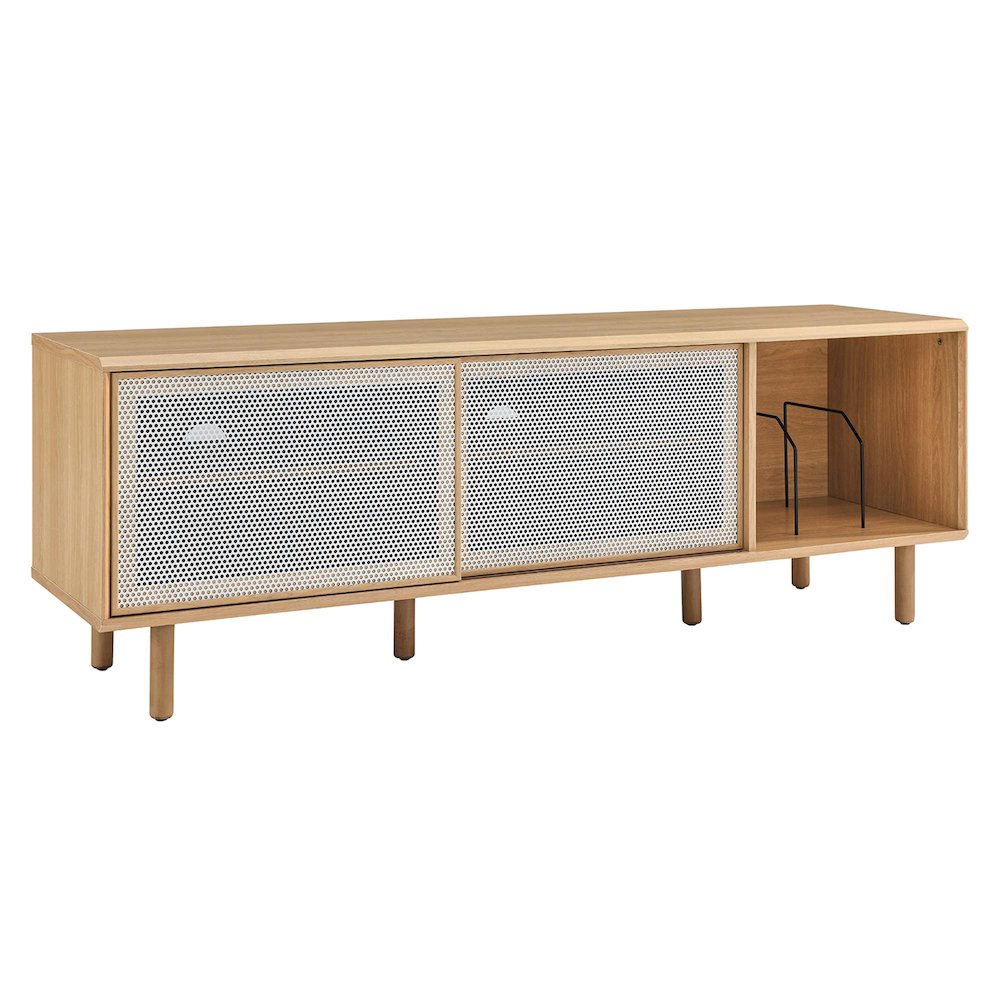 Kurtis 67" TV and Vinyl Record Stand