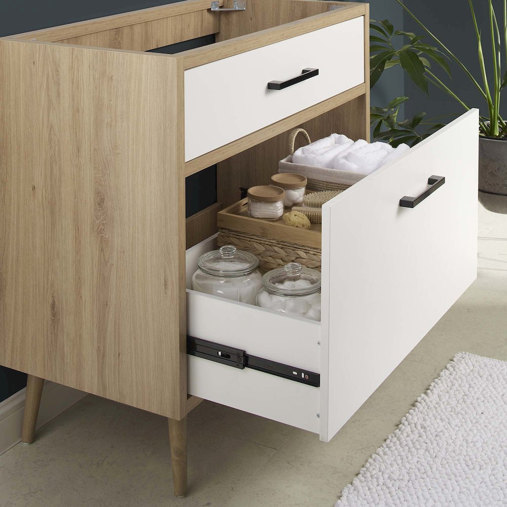 Maverick 36" Bathroom Vanity Cabinet Sink Basin Not Included