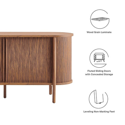 Cadence 63" Curved Sideboard