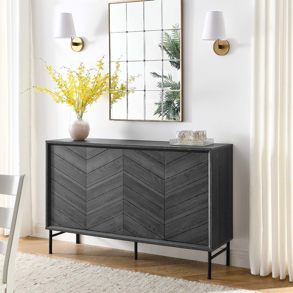 Harper Chevron Sideboard