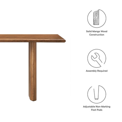 Amistad 58" Wood Bench