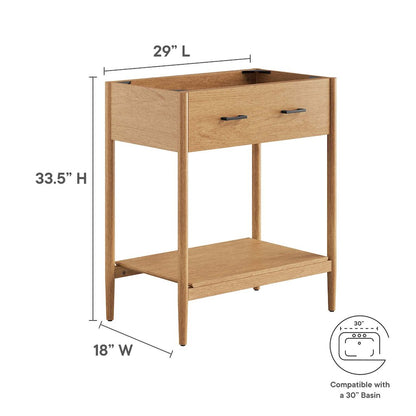Zaire 30" Bathroom Vanity Cabinet (Sink Basin Not Included)