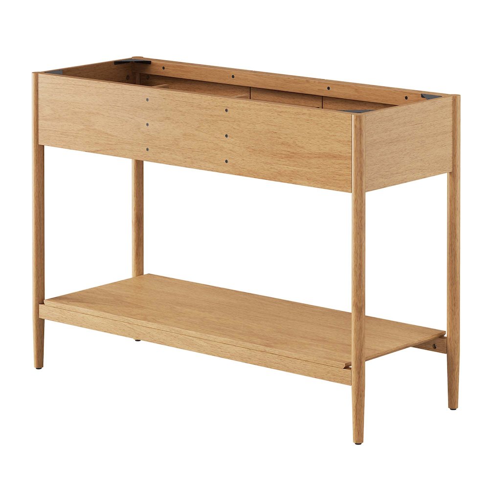 48” Double Sink Bathroom Vanity Cabinet (Sink Basin Not Included)