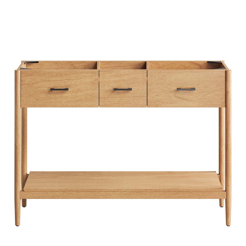 48” Double Sink Bathroom Vanity Cabinet (Sink Basin Not Included)
