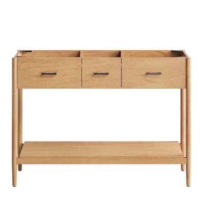 48” Double Sink Bathroom Vanity Cabinet (Sink Basin Not Included)