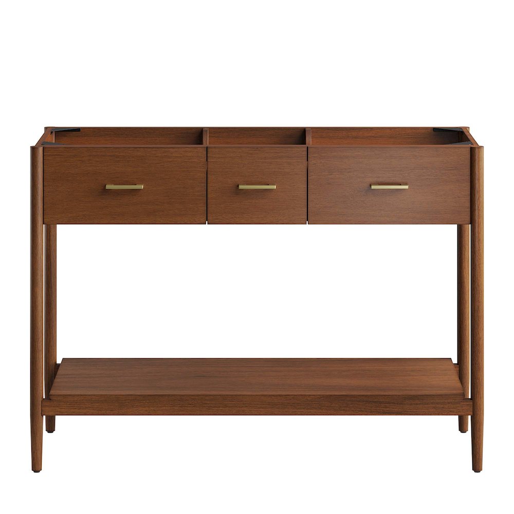 48” Double Sink Bathroom Vanity Cabinet (Sink Basin Not Included)