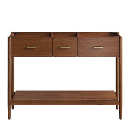 48” Double Sink Bathroom Vanity Cabinet (Sink Basin Not Included)
