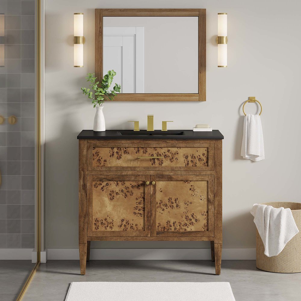 Elysian 36" Wood Bathroom Vanity