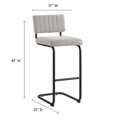 Parity Boucle Bar Stools Set of 2