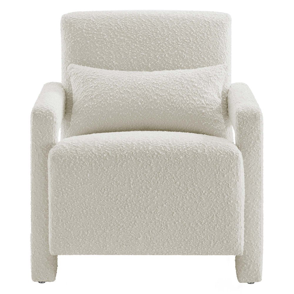 Mirage Boucle Upholstered Armchair