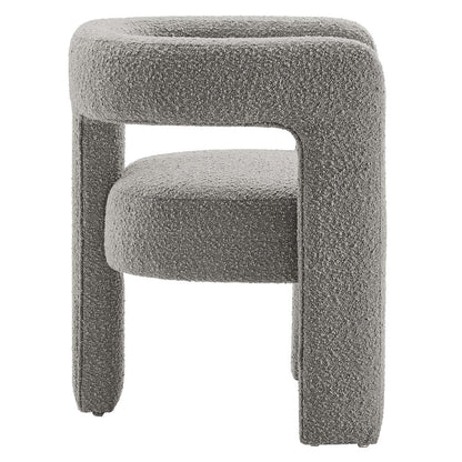 Kayla Boucle Upholstered Armchair