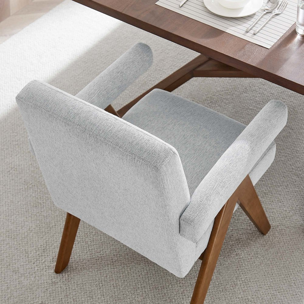 Lyra Fabric Dining Room Chair Set of 2