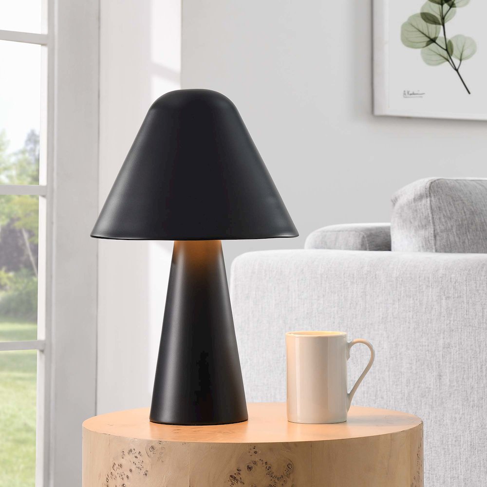 Jovial Metal Mushroom Table Lamp