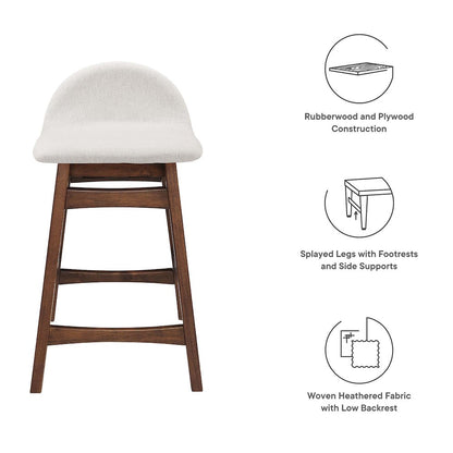 Juno Wood Counter Stool Set of 2