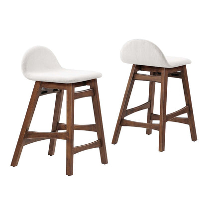 Juno Wood Counter Stool Set of 2