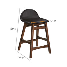 Juno Wood Counter Stool Set of 2