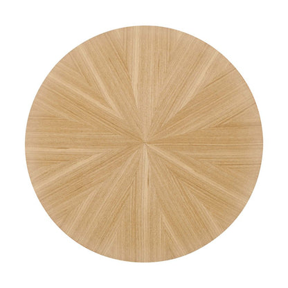 Crossroads 24” Round Wood Side Table