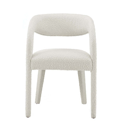 Pinnacle Boucle Upholstered Dining Chair Set of 2