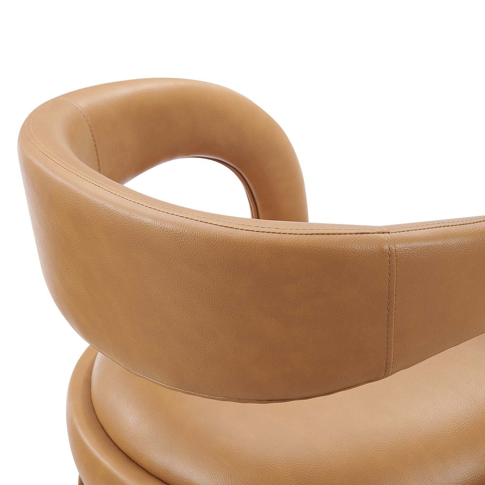 Pinnacle Vegan Leather Counter Stool Set of 2