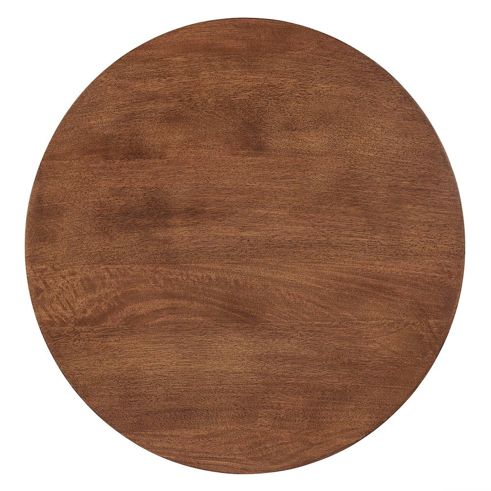 Lina Round Wood Side Table