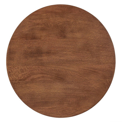 Lina Round Wood Side Table