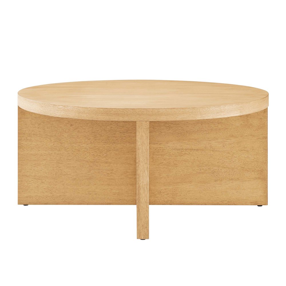 Silas Round Wood Coffee Table