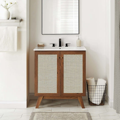 Soma 30” Bathroom Vanity Cabinet (Sink Basin Not Included)