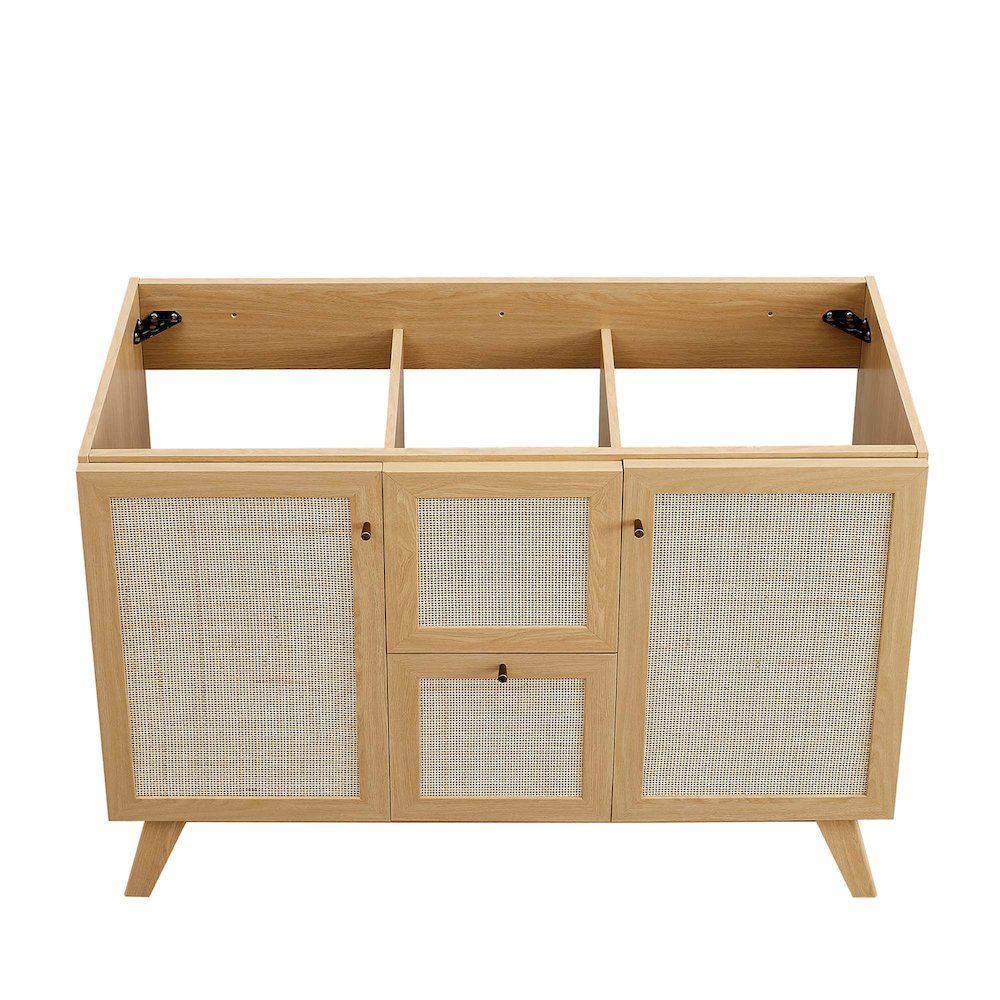 48” Single or Double Sink Bathroom Vanity Cabinet (Sink Basin Not Included)